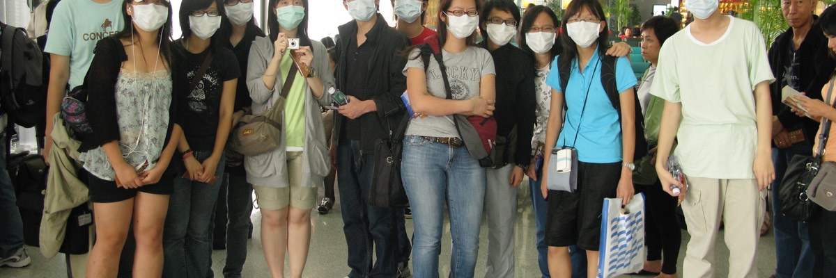 Leaving for Gansu at the height of the H5N1 flu outbreak, 2009